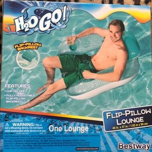 🌊Bestway H2O Go! Flip-Pillow Pool Lounge float
